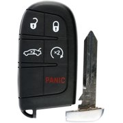 KeylessOption New Smart Key Keyless Entry Remote M3N40821302 for Jeep Compass Trackhawk Renegade Fiat 500L