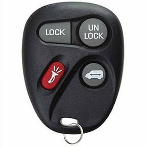 KeylessOption Replacement 4 Button Keyless Entry Remote Control Key Fob 10245953 for 1997-2001 Oldsmobile Chevy Pontiac