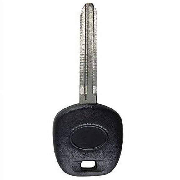 KeylessOption Replacement Uncut Ignition Chipped Key Transponder Blank Compatible forToyota Dot Chip