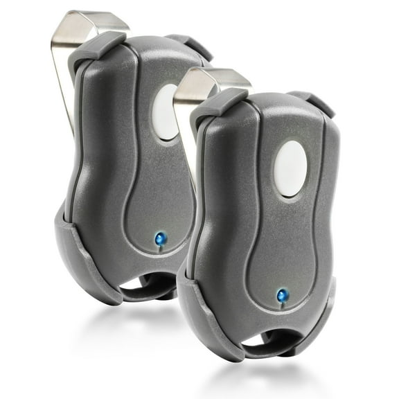 Keylessoption Replacement Genie GICT390 Garage Door Remote Opener, Programmable Control, 2 Pack