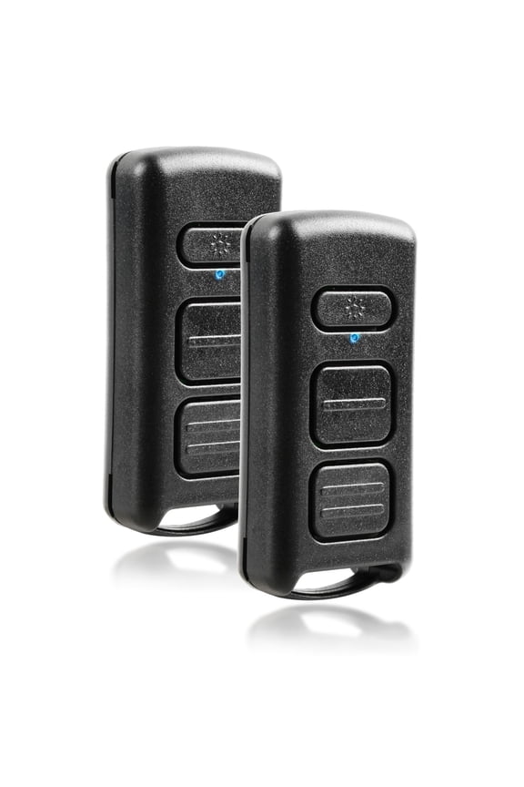 Replacement for Genie GL2T-R Keychain Garage Door Remote Opener With Flashlight, 2 pack