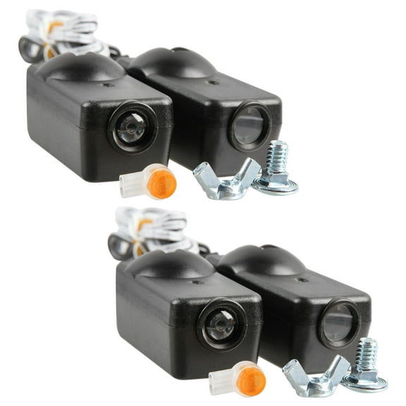 KeylessOption Replacement for LiftMaster 41A5034 Garage Door Safety Sensor Beam Eyes, 2 pack