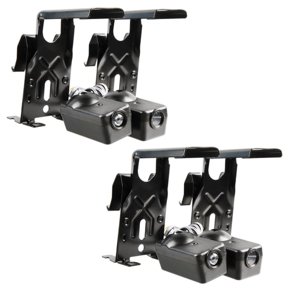 KeylessOption Replacement for LiftMaster 41A5034 Safety Sensor Beam Eyes Kit w/ Brackets, 2 pack