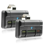 KeylessOption Replacement for LiftMaster 813LMX Open Close Stop Garage Door Remote, 2 pack