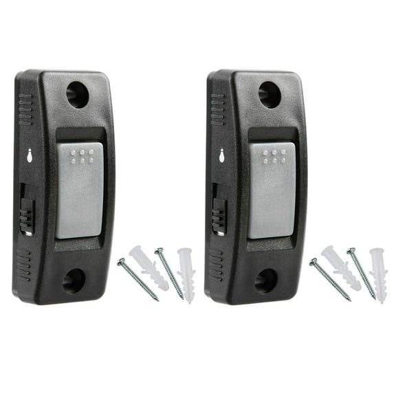 KeylessOption Replacement for LiftMaster 883LM Doorbell Style Push Button Garage Door Control, 2 pack