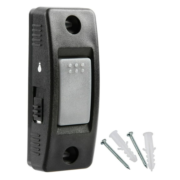 KeylessOption Replacement for LiftMaster 883LM Doorbell Style Push Button Garage Door Control