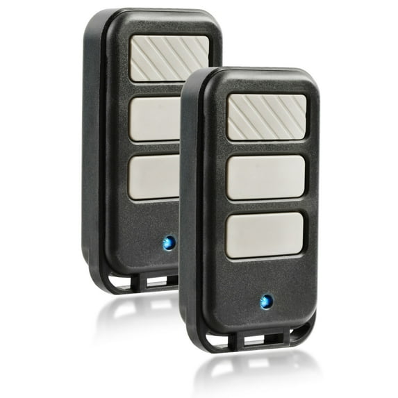 KeylessOption Replacement for LiftMaster 970LM Keychain Remote, 2 pack