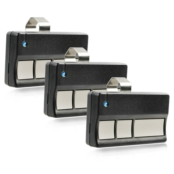 KeylessOption Replacement for LiftMaster 973LM 3-button Garage Door Remote Opener, 3 pack