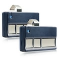 thumbnail image 1 of KeylessOption Replacement for LiftMaster 973LM 3-button Garage Door Remote Opener, Blue, 2 pack, 1 of 10