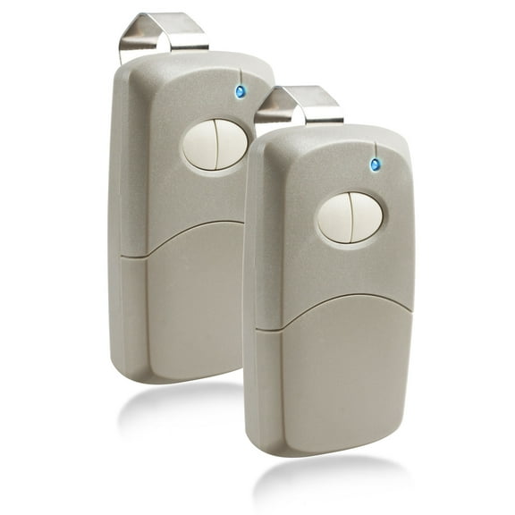 KeylessOption Replacement for Linear 3089, 308911, MCS308911 2-button Garage Door Remote Opener, 2 pack