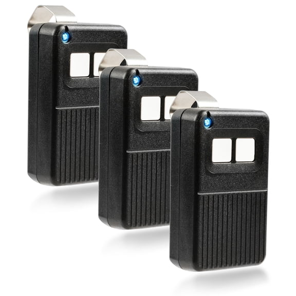 KeylessOption Replacement for Linear Delta-3 DNT00017A 2-channel Garage Door Opener, 3 pack