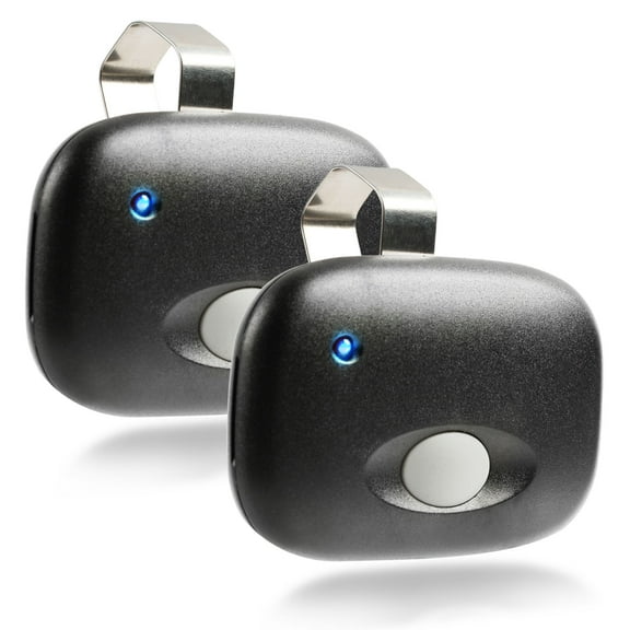 KeylessOption Replacement for Linear MegaCode MCT-11 DNT00090 1-channel Garage Door Remote Opener, 2 pack