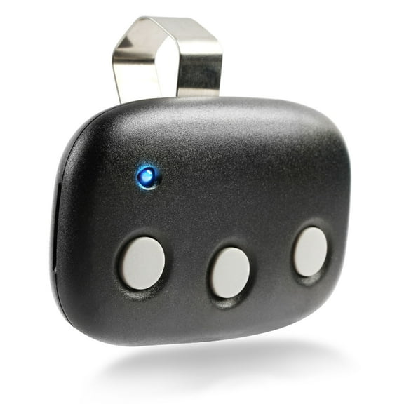 KeylessOption Replacement for Linear MegaCode MCT-3 DNT00089 3-channel Garage Door Remote Opener