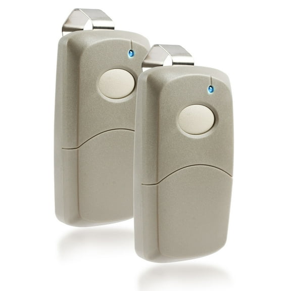 KeylessOption Replacement for Linear Multi-Code 3089 308911 MCS308911 (Tan) Garage Door Remotes Opener, 2 pack