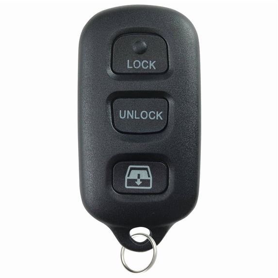 KeylessOption replacement for 1999-2009 Toyota 4Runner 2001-2007 Sequoia 89742-35021 3-button Remote Key Fob