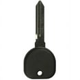 thumbnail image 1 of KeylessOption Uncut Ignition Transponder Chip Key Blank Blade Chipped Replacement PK3 for Chevy Buick Pontiac Saab, 1 of 1