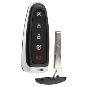 KeylessOption Keyless Entry Remote Fob Uncut Car Ignition Key For Ford ...