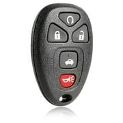KeylessOption for Buick, Chevrolet, Pontiac, and Saturn GM Sedan (22733524) 5-button remote key fob