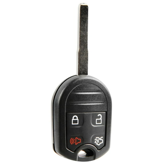 KeylessOption replacement blank key + remote for Ford (164-R8007, 164-R8046 , 164-R7976) 3-button high security fob