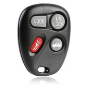 KeylessOption replacement fob for Buick/Chevrolet/Oldsmobile/Pontiac (25678792, 25628814) 4-button remote key fob