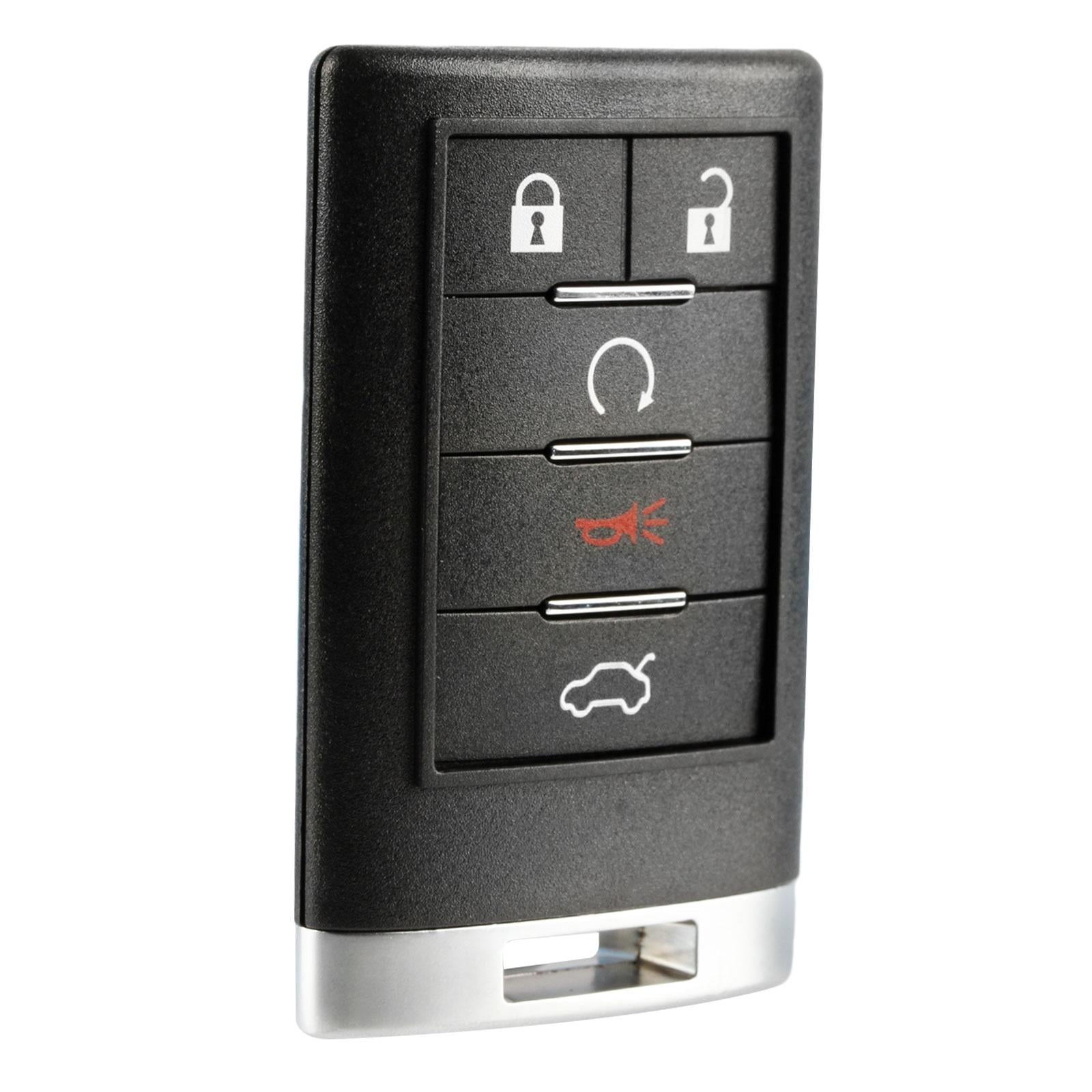 KeylessOption replacement fob for Cadillac CTS, DTS (OUC6000066) 4