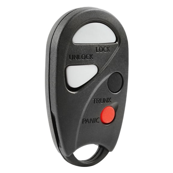 KeylessOption replacement fob for Nissan Sentra, Maxima (28268-4Z400) 4-button remote fob with trunk release
