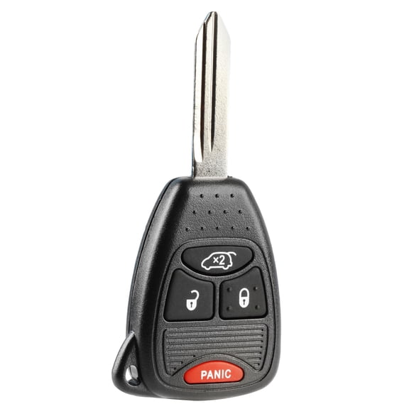KeylessOption replacement for Chrysler, Dodge, Jeep 5461A-692427AA, 5461A-692713AA, 3521A-T04B 4-button Remote Key Fob