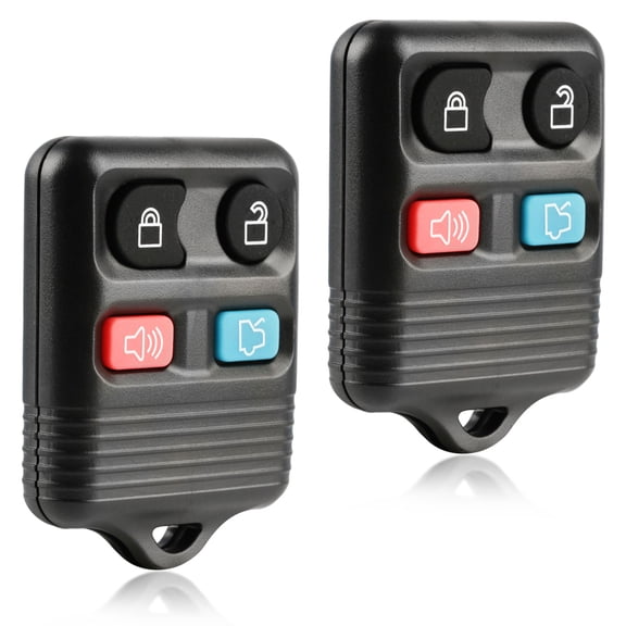Key Fob Remote 4-Button Replacement for 1998-2012 Ford Lincoln Mercury (CWTWB1U212)