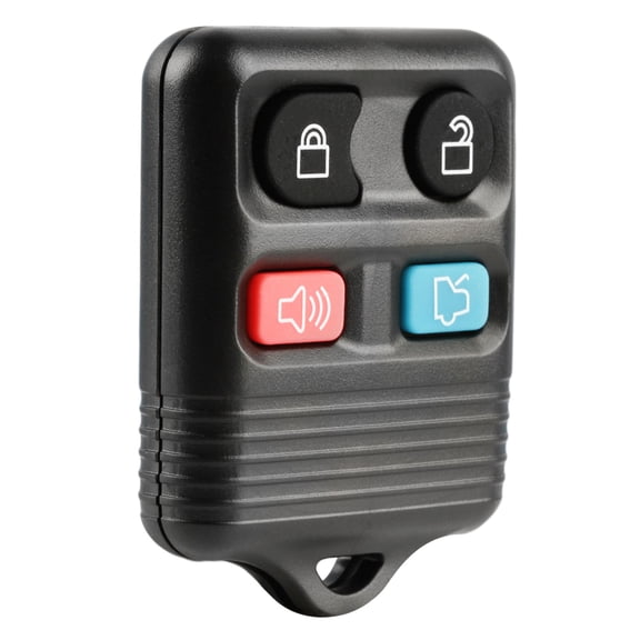 KeylessOption replacement for Ford, Lincoln, Mercury, and Mazda 4-button remote transmitter fob