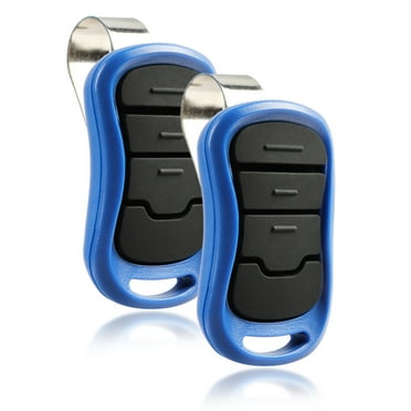 KeylessOption replacement for Genie Garage Door Remote Intellicode G3T-BX G3T-R (1997-Current), Blue, 2 pack