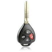 KeylessOption replacement for Toyota Camry, Corolla 89070-06232 4-button Remote Key Fob