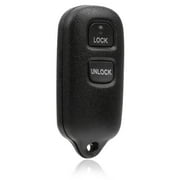KeylessOption replacement for Toyota Camry, Solara, Sienna, Corolla, and Matrix 89742-06010 2-button Remote Key Fob