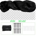thumbnail image 1 of Bird Netting, Keylever 50 x 50 FT, Reusable Chicken Wire Fencing Mesh, 3/4” Nylon Mesh Poultry Netting for Plants Fruit Trees Against Birds Deer Squirrels, 1 of 9