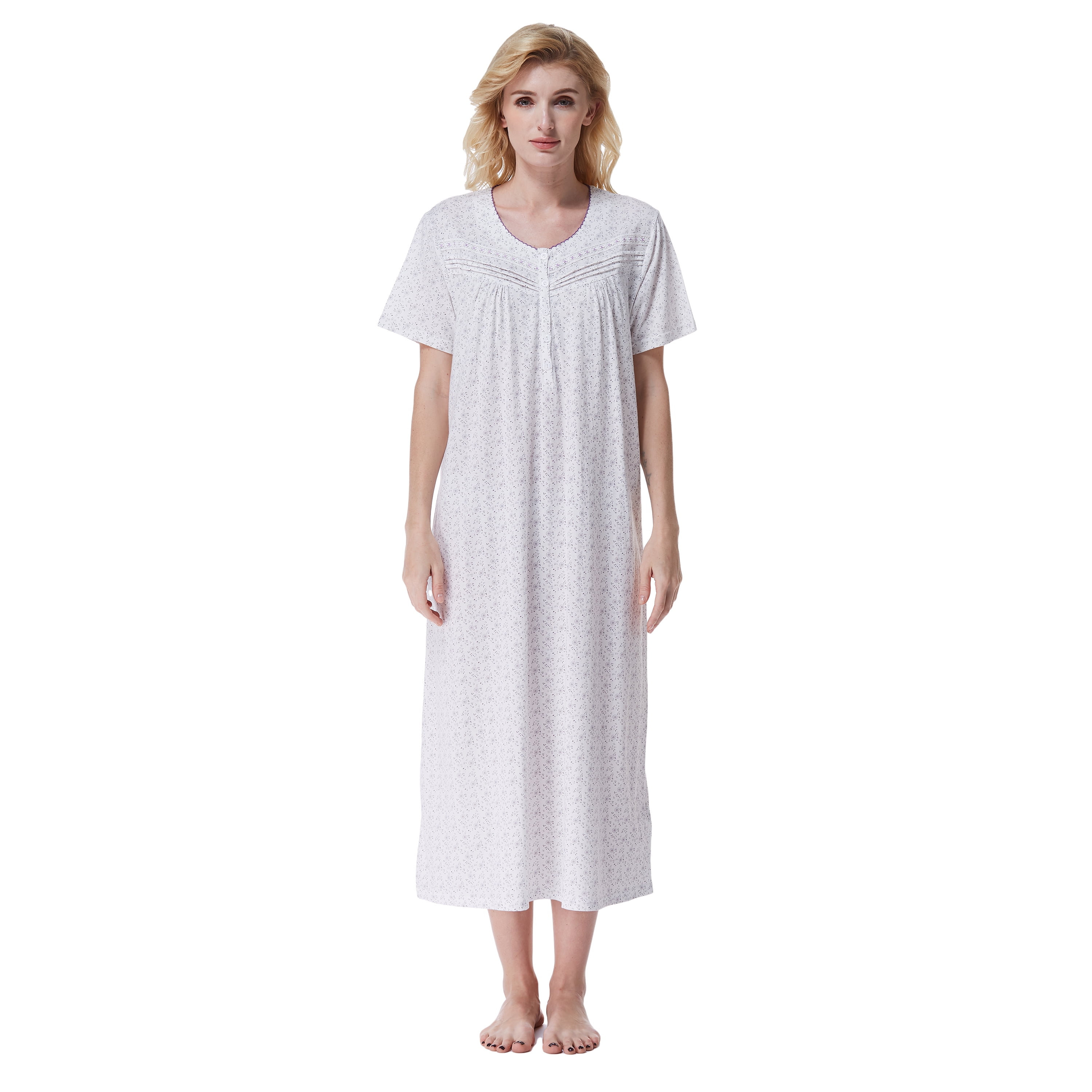 Cotton night gowns online sale