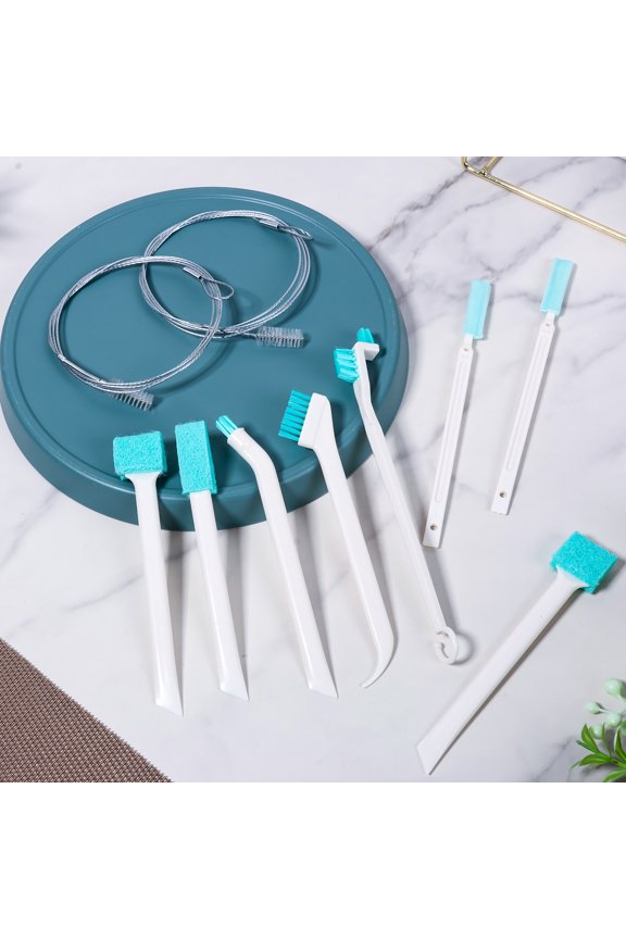 10 Pcs Efficient Ice Maker Cleaner Brush Set Multifunctional Ice Machine Cleaning Brush Kit for Crevice Corner Tight Space
