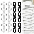 thumbnail image 1 of Keyohome 12 Pair Elastic Shoe Laces,Elastic Tieless Shoelaces for Sneakers,Elastic No Tie Shoe Laces for Kids and Adults, 1 of 9