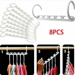 New Ruby Space Triangles, 4 Pack, AS-SEEN-ON-TV Ultra- Premium Hanger Hooks  Triple Closet Space 72 PC Value Pack, Black