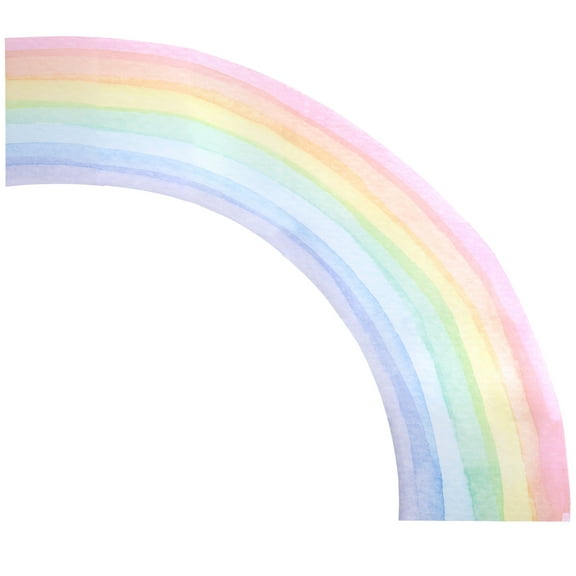 Keyohome Colorful Wall Stickers Large Beautiful Self Adhesive Wall Stickers Pretty Wall Decor Stickers Versatile Mural Watercolor Wall Stickers for Your Bedrooms