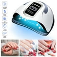 thumbnail interactive-video image 1 of Keyohome Uv Nail Lamp Uv Light for Gel Nails 280W Nail Curing Lamps Automatic Sensor Nail Dryer Light with 4 Timer Setting,White,66 Led Light, 1 of 11