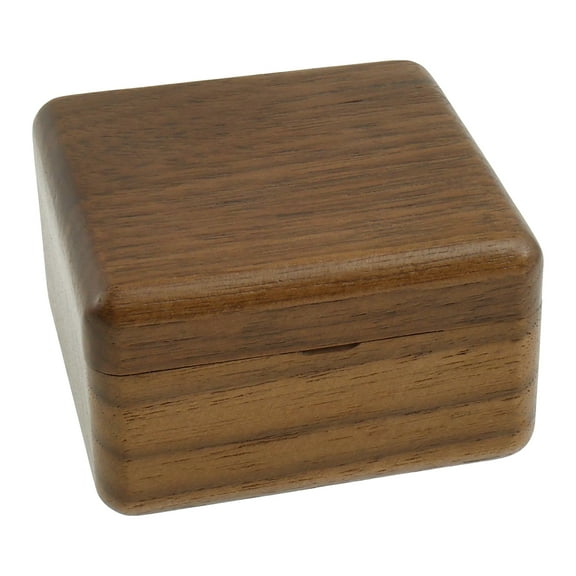 Keyohome Wood Sound Box Walnut Wood Music Box Vintage Music Box Case Compact Wind up Musical Box Portable Musical Box No Battery Music Box for Friends Home Parties