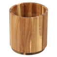 thumbnail image 1 of Wooden 360° Rotating Utensil Holder Large Capacity Easy to Clean Cooking Utensil Organizer for Farmhouse Countertop, 1 of 10