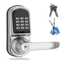 Keypad Door Lock with Handle, Door Locks with Keypads, Right Handle, Keyless Entry Door Lock with Handle，Electronic Door Lock, Digital Door Lock for Front Door
