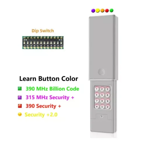 Keypad For Clicker Chamberlain Liftmaster Genie Keyless Entry Klik2U-P2 Opener