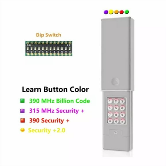 Keypad For Clicker Chamberlain Liftmaster Genie Keyless Entry Klik2U-P2 Opener