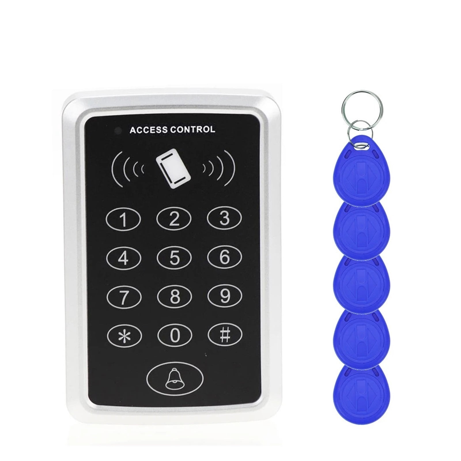 Keypad Keyboard Control System Waterproof Cover Outdoor Keyfobs Door ...