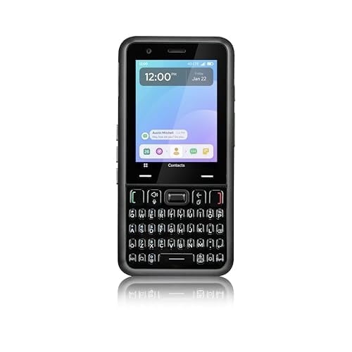 Hybrid QWERTY Keyboard Unlocked Cell Phone, 20MP Camera, 4G LTE, Basic Apps, No Distraction Design