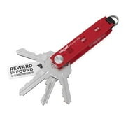 Keyport Pivot 2.0 Key Organizer Keychain Red Aluminum - EDC Multi-Tool + Lost & Found All-in-One