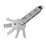 Keyport Pivot 2.0 Key Organizer Keychain Silver Aluminum - Keys + Pocket Tools + Lost & Found All-in-One