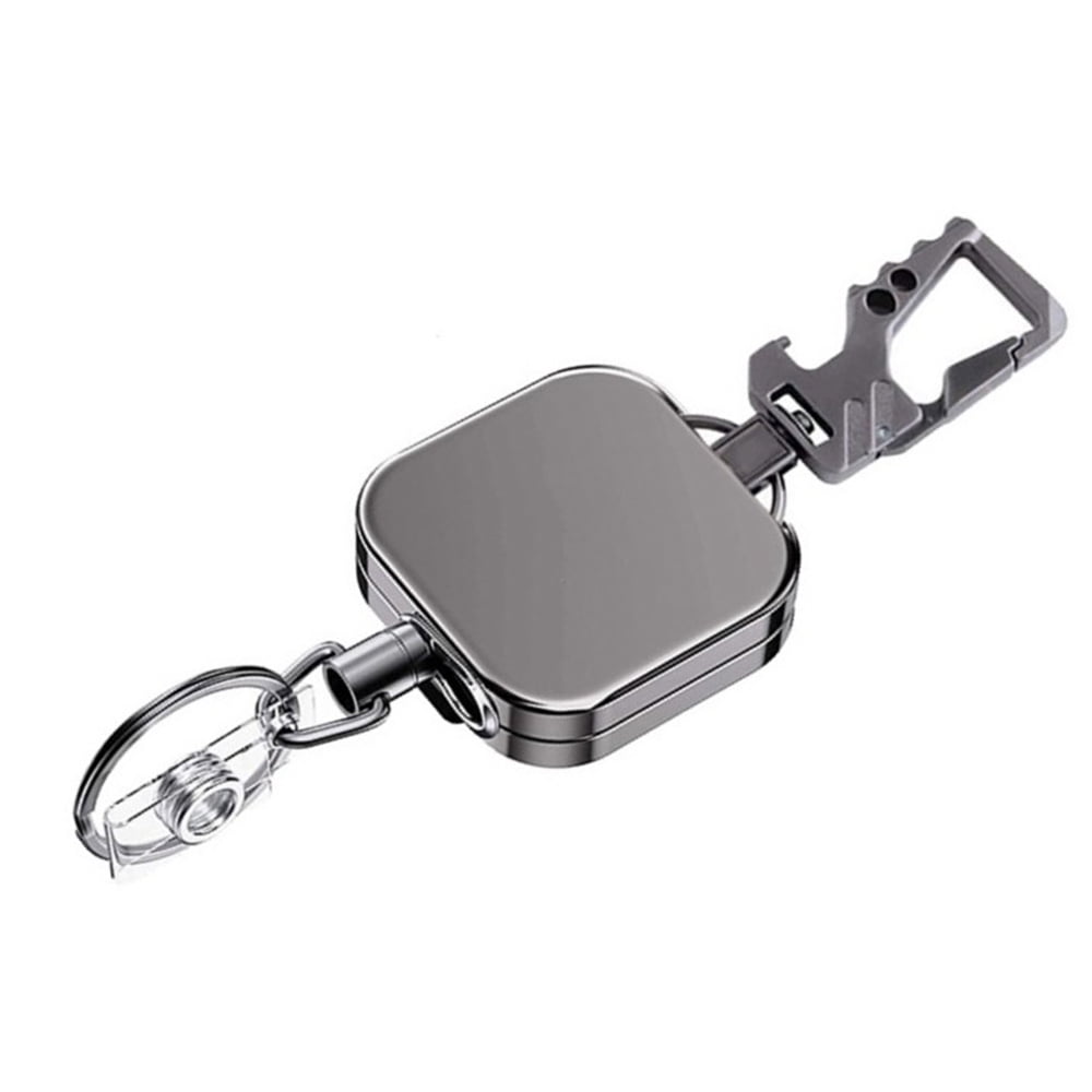 Keyring Id Card Key Ring Cord Reel Retract Pull Key Badge