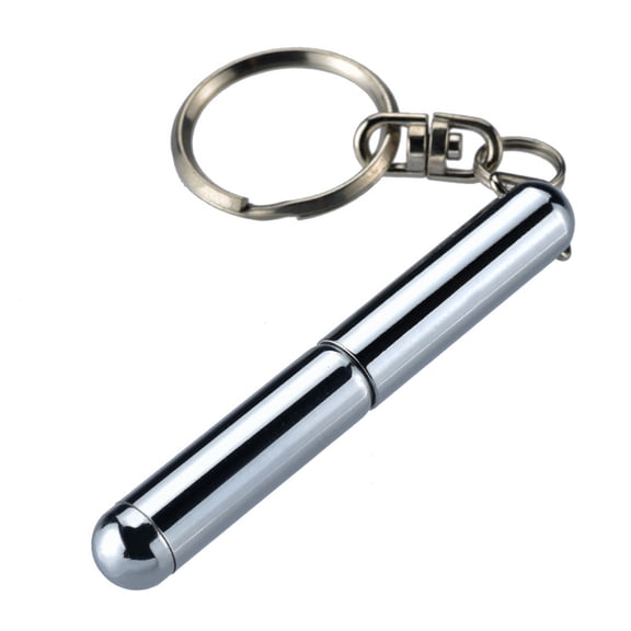 Keyring Pen Mini Pen Metal Telescopic Steel Ring Tool Telescoping Key Stainless & Stationery Pen Home Decor
